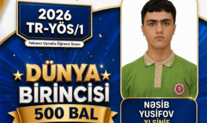 Azərbaycanlı şagird dünya birincisi oldu