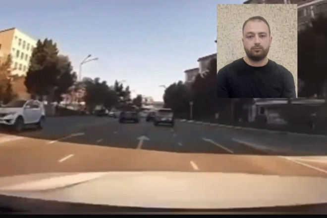 Bakıda avtoxuliqanləq edən sürücü HƏBS EDİLİB