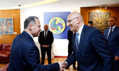 Elçin Əmirbəyov İtaliya XİN rəhbərinin müavini ilə görüşüb 