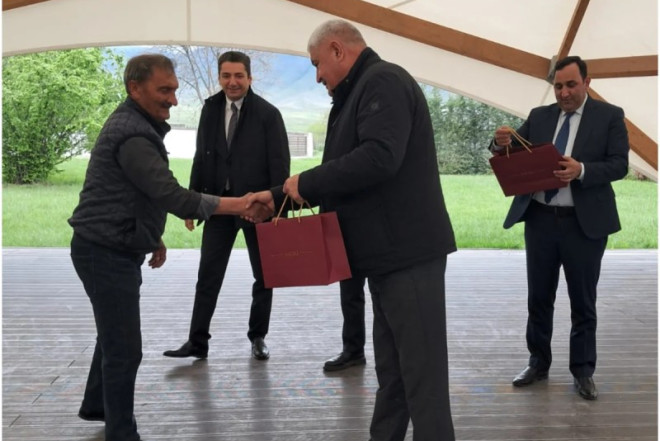 Ağdərəyə köçən ailələrə ev açarları VERİLDİ 