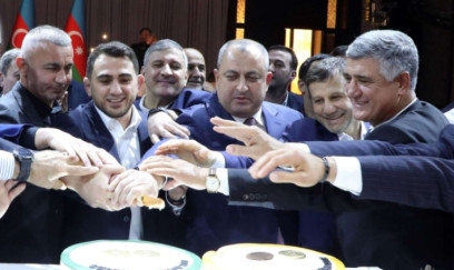 Hacı Əliyevin doğum günündən FOTOLAR