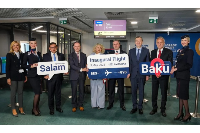 Belqrad və Bakı arasında birbaşa uçuşlar başlayıb 