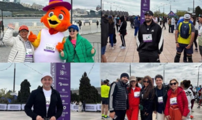 Məşhurlar "Bakı Marafonu 2026"da - FOTOLAR