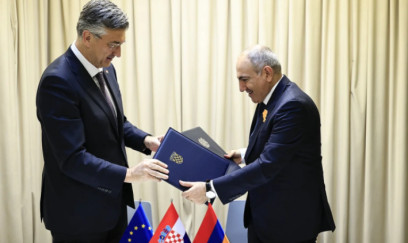 Ermənistanla Xorvatiya sənəd imzaladı