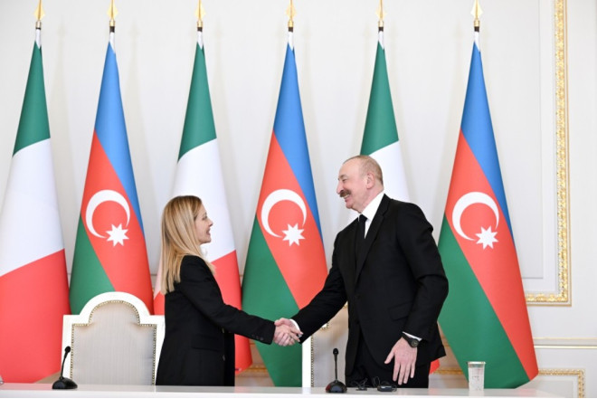 Ciorcia Meloninin Azərbaycana səfəri başa çatıb 