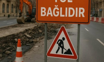 Bu yol üç gün bağlı olacaq 