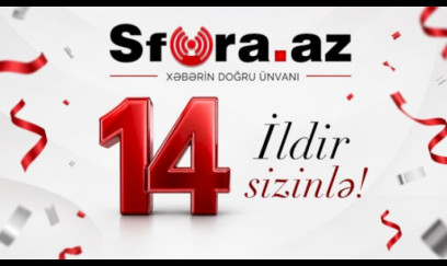 Sfera.az-ın 14 yaşı tamam olur 