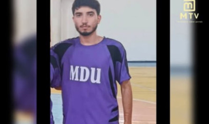 Futbol oynayarkən ölən tələbənin FOTOSU