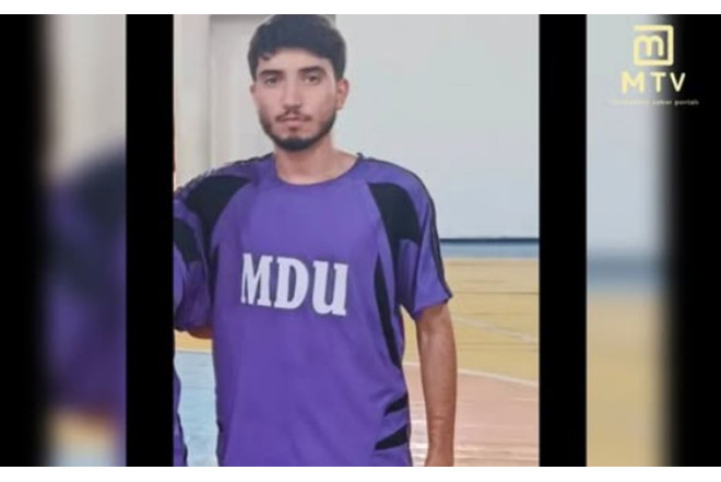 Futbol oynayarkən ölən tələbənin FOTOSU