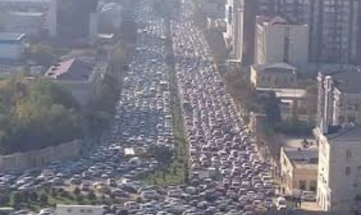 Bakıda bu yollarda sıxlıq var - SİYAHI