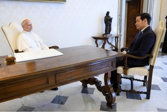 Rubio Vatikanda Roma Papası ilə görüşüb 