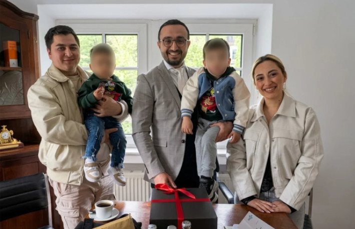 Azərbaycanlı ailənin övladlarını geri qaytarıldılar