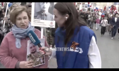 Rusiyalı jurnalist itkin düşən hərbçinin anasını “ikiqat bayram” münasibətilə təbrik etdi - VIDEO
