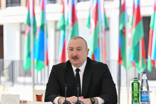 ''Bu gün Azərbaycan ərazisində hər qarış torpaq xalqımıza məxsusdur'' - Prezident