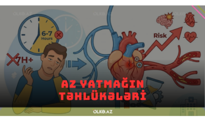Yeddi saatdan az yatmağın təhlükələri açıqlanıb