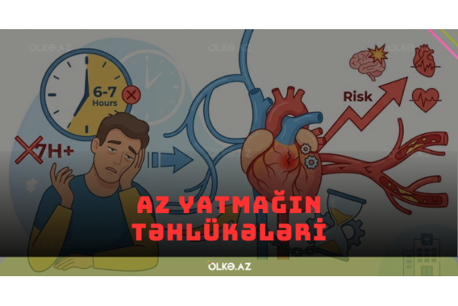 Yeddi saatdan az yatmağın təhlükələri açıqlanıb