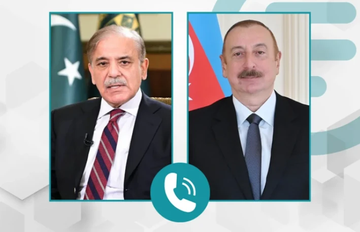 Prezident İlham Əliyevlə Pakistanın Baş naziri Məhəmməd Şahbaz Şərif arasında telefon danışığı olub 