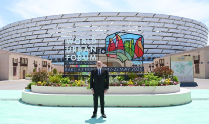 Prezident Bakı Olimpiya Stadionunda