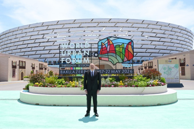 Prezident Bakı Olimpiya Stadionunda