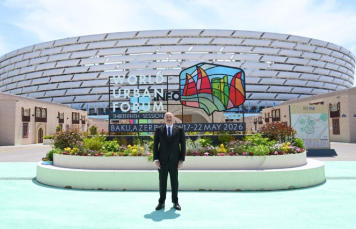 Prezident Bakı Olimpiya Stadionunda