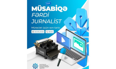 MEDİA jurnalistlər üçün müsabiqə elan edib