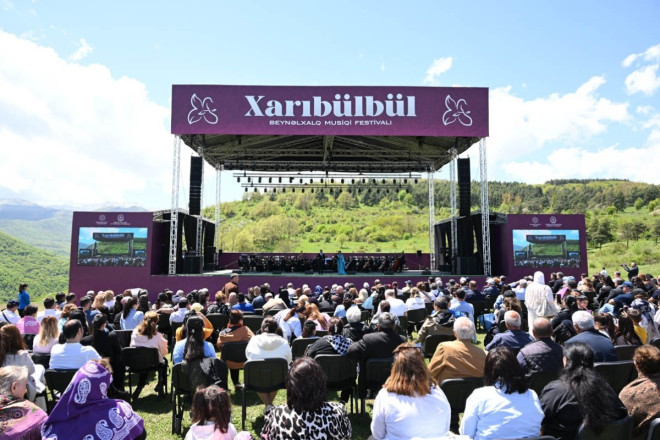 Şuşada “Xarıbülbül” IX Beynəlxalq Musiqi Festivalı keçirilir 