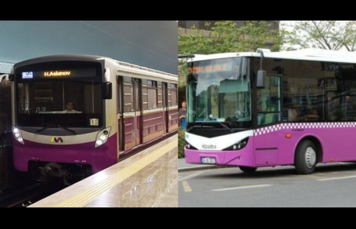Bu şəxslər avtobus və metroya PULSUZ MİNƏCƏK - RƏSMİ