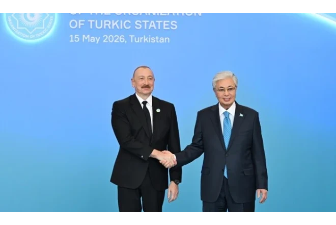 Prezidentin Qazaxıstan səfərindən VİDEO