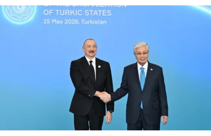 Prezidentin Qazaxıstan səfərindən VİDEO