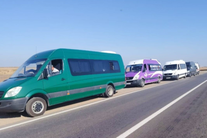 Cəbrayıl rayonunun Şükürbəyli kəndinə növbəti köç karvanı yola salındı 