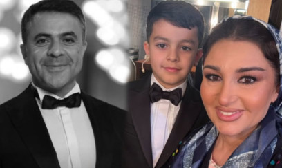 Cabir İmanovun özünə bənzəyən oğlu... - FOTO