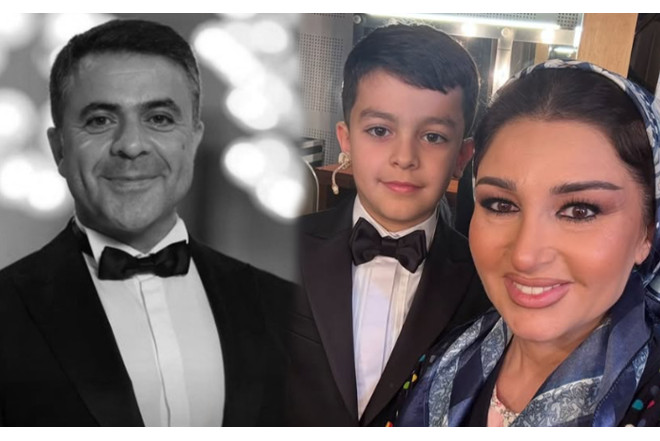 Cabir İmanovun özünə bənzəyən oğlu... - FOTO