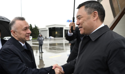 Japarov Azərbaycana gəldi