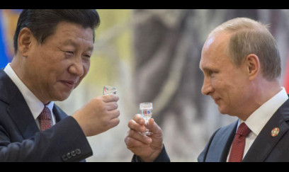 Putin və Si Cinpin Çində geniş tərkibli danışıqlar aparacaq