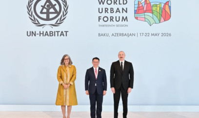 İlham Əliyev WUF13-ün açılışında - CANLI