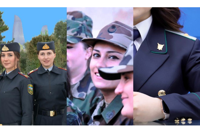 Azərbaycanda qadın polis, prokuror, hərbçi və hakimlərin SAYI