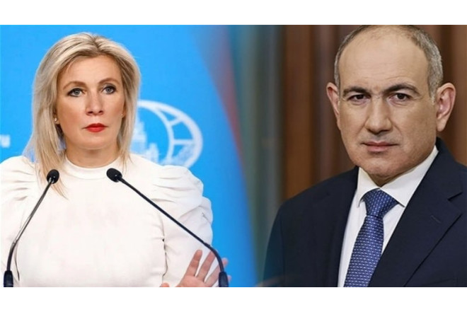 Zaxarova Nikol Paşinyanı Aİİ-dən uzaqlaşmaqda ittiham etdi 