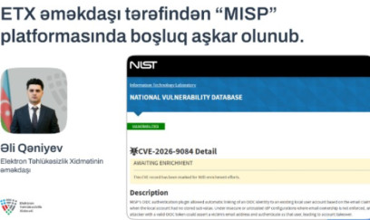 ETX əməkdaşı MİSP-də boşluq aşkarladı