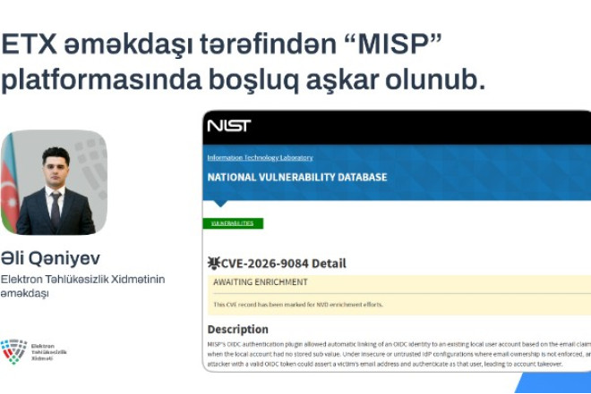ETX əməkdaşı MİSP-də boşluq aşkarladı