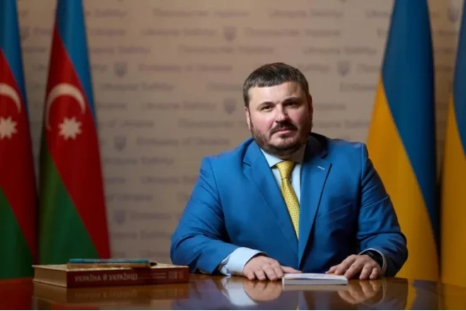 Ukrayna səfiri göstərilən dəstəyə görə Azərbaycana minnətdarlıq edib 