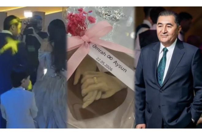 Xalq artistinin oğlu nişanlandı - FOTO