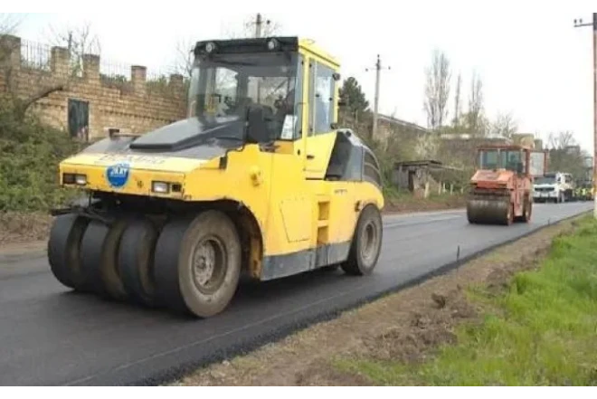 Bu yolda bərpa işlərinə başlanıldı 