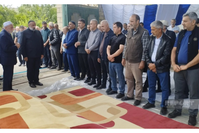 İranda qəzada həlak olan konsulumuzla vida mərasimi keçirildi - FOTOLAR