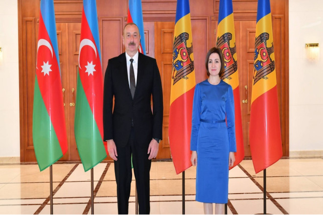 Maya Sandu Azərbaycan liderini təbrik edib 