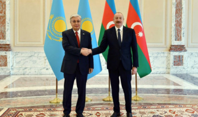 Kasım-Jomart Tokayev Prezident İlham Əliyevi təbrik edib 