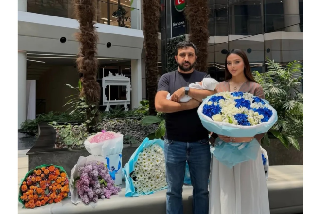 Aysunun keçmiş əri 4-cü dəfə ATA OLDU - İlk FOTOLAR