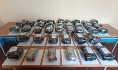 Gömrük əməkdaşları 35 kiloqram narkotik ələ keçirdi