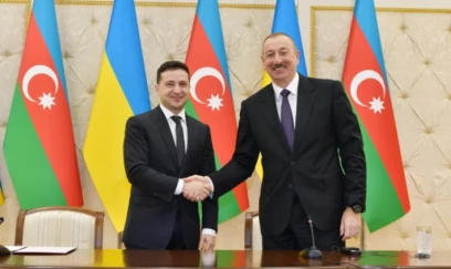 Volodimir Zelenski İlham Əliyevi Müstəqillik Günü münasibətilə təbrik edib 