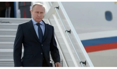 Putin Qazaxıstana gedib 