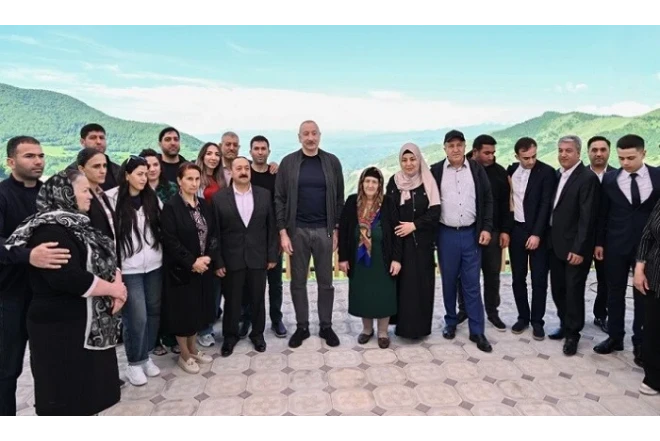 Prezident Şuşaya səfəri ilə bağlı videoçarx paylaşdı 